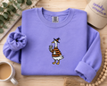 Witchy Goose Embroidered Sweatshirt